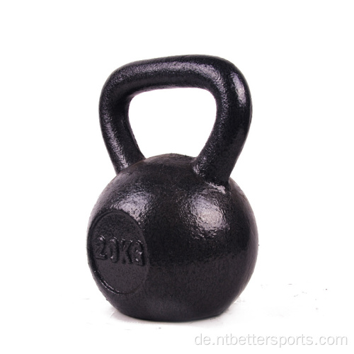 Hammerton beschichtete schwarze Gusseisen -Kettlebell